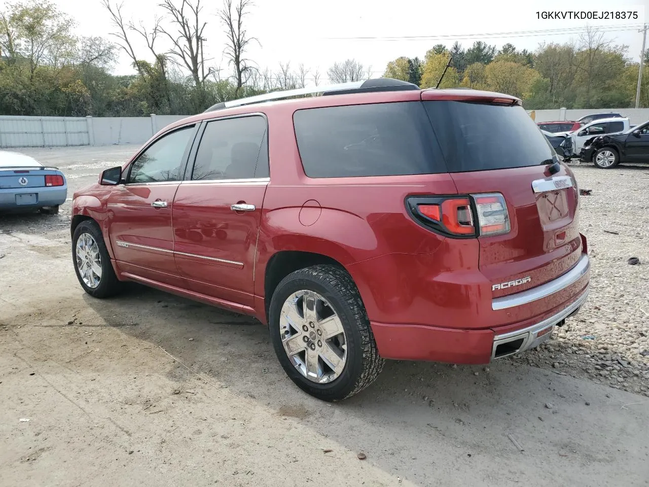 1GKKVTKD0EJ218375 2014 GMC Acadia Denali