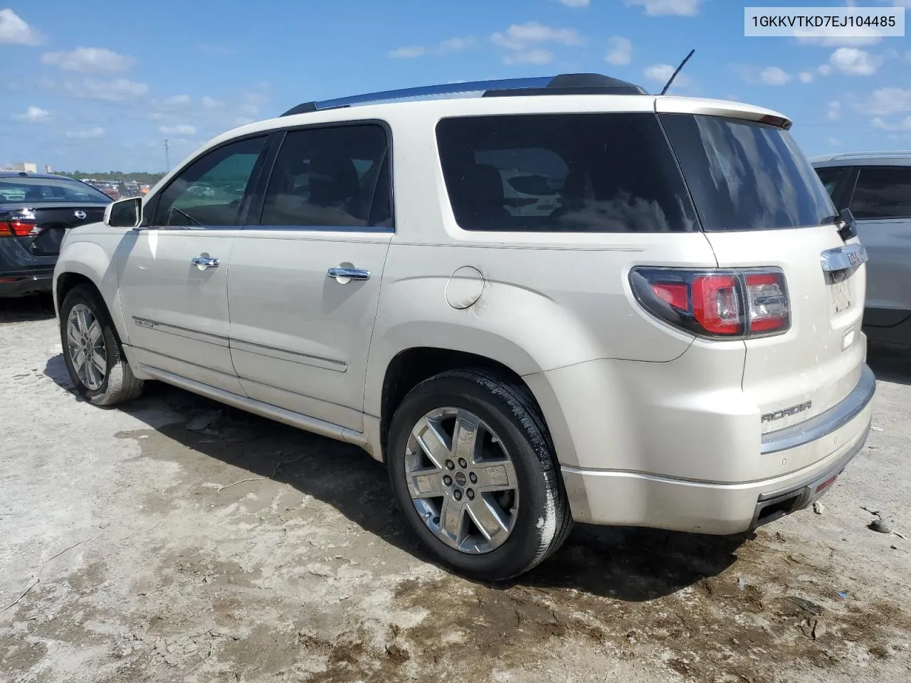 2014 GMC Acadia Denali VIN: 1GKKVTKD7EJ104485 Lot: 75768564