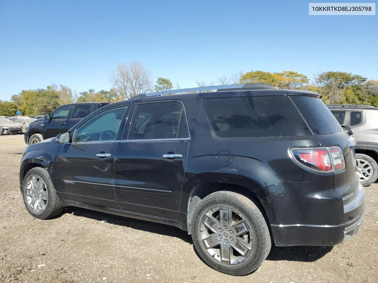 2014 GMC Acadia Denali VIN: 1GKKRTKD8EJ305798 Lot: 75919284