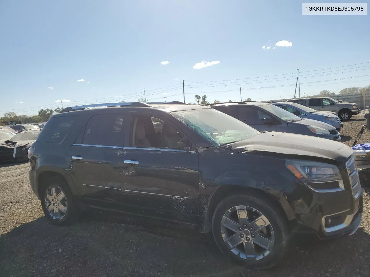 2014 GMC Acadia Denali VIN: 1GKKRTKD8EJ305798 Lot: 75919284