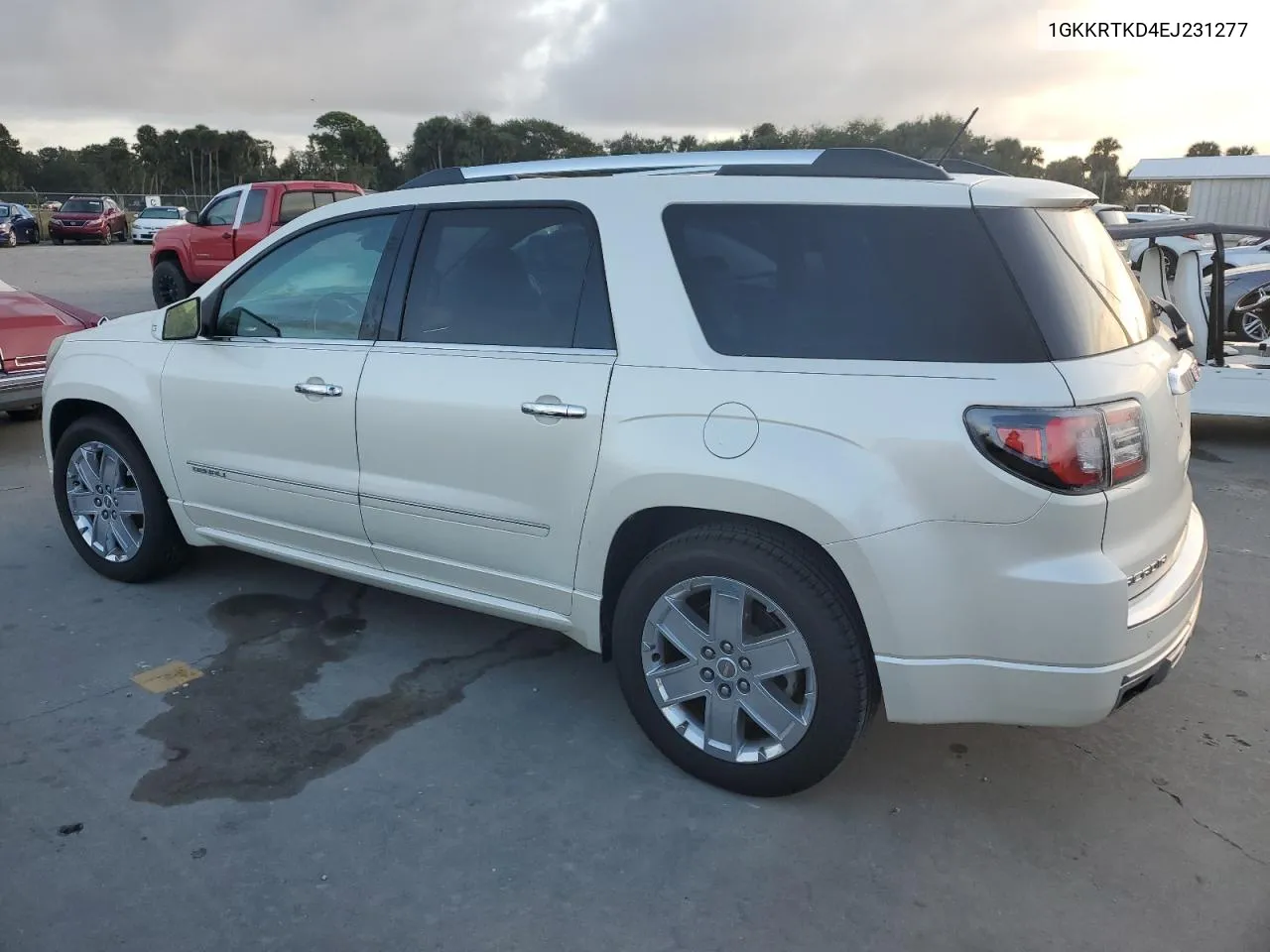 2014 GMC Acadia Denali VIN: 1GKKRTKD4EJ231277 Lot: 76037854