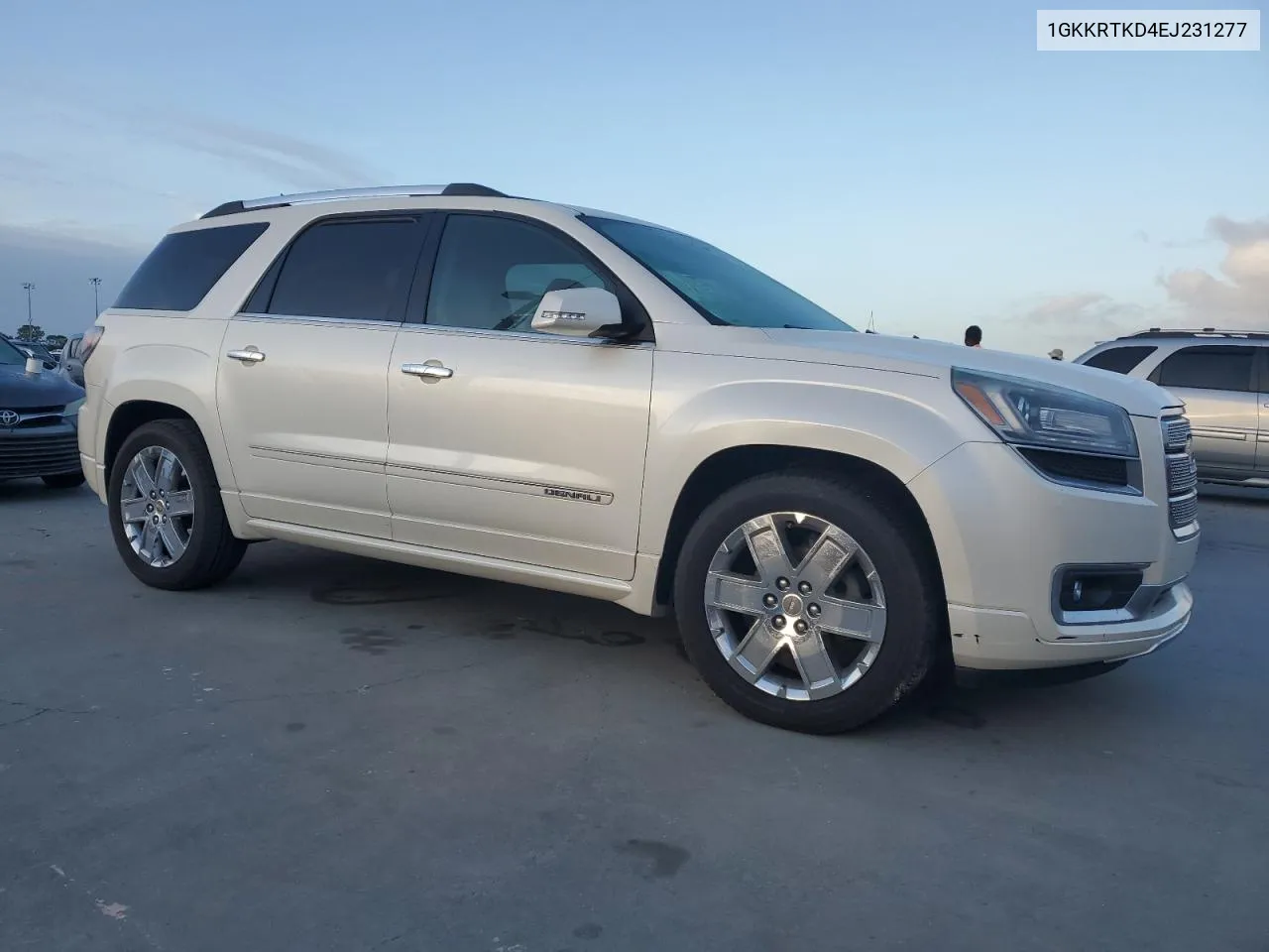 2014 GMC Acadia Denali VIN: 1GKKRTKD4EJ231277 Lot: 76037854