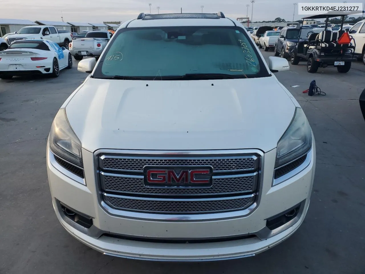 2014 GMC Acadia Denali VIN: 1GKKRTKD4EJ231277 Lot: 76037854