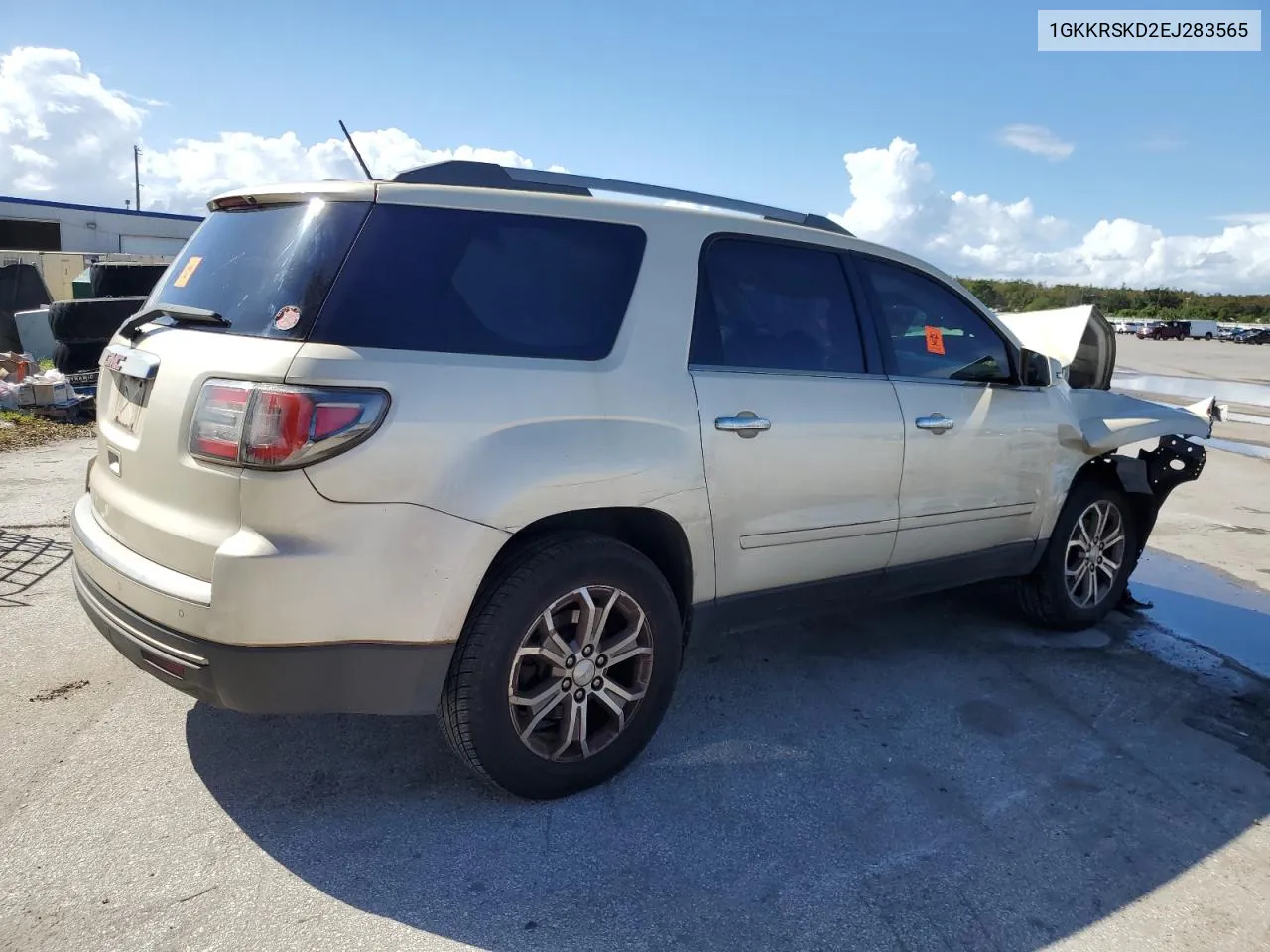 2014 GMC Acadia Slt-2 VIN: 1GKKRSKD2EJ283565 Lot: 76093464