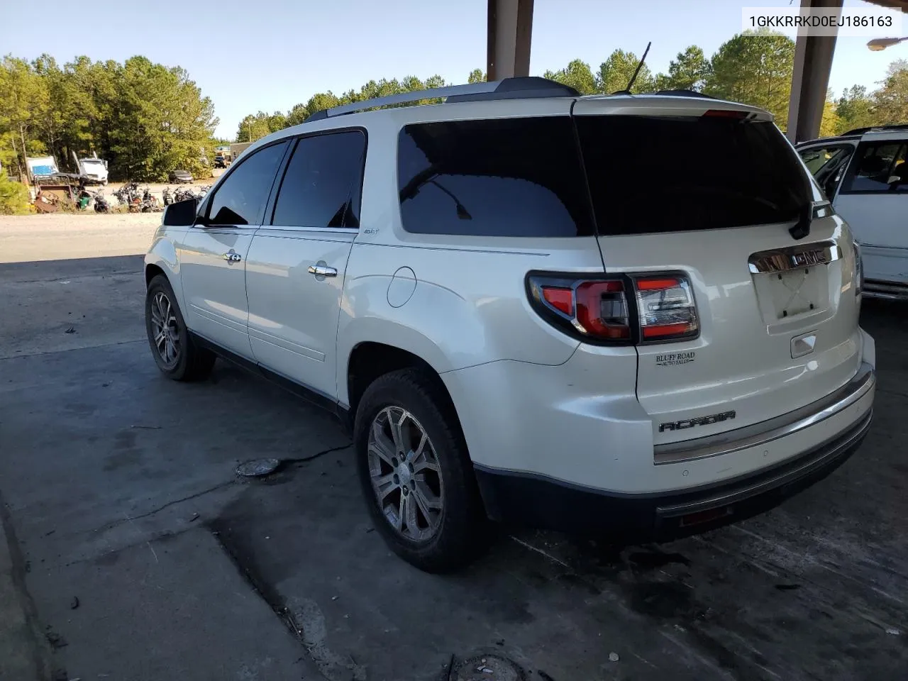 2014 GMC Acadia Slt-1 VIN: 1GKKRRKD0EJ186163 Lot: 76247534