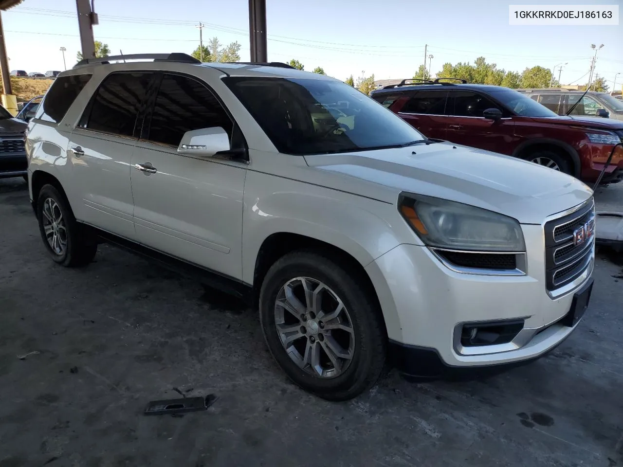 1GKKRRKD0EJ186163 2014 GMC Acadia Slt-1