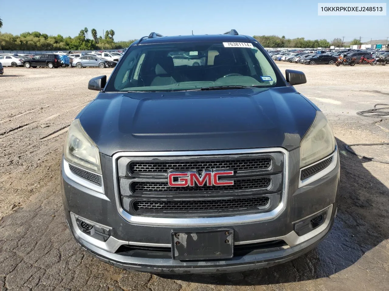 2014 GMC Acadia Sle VIN: 1GKKRPKDXEJ248513 Lot: 76381114