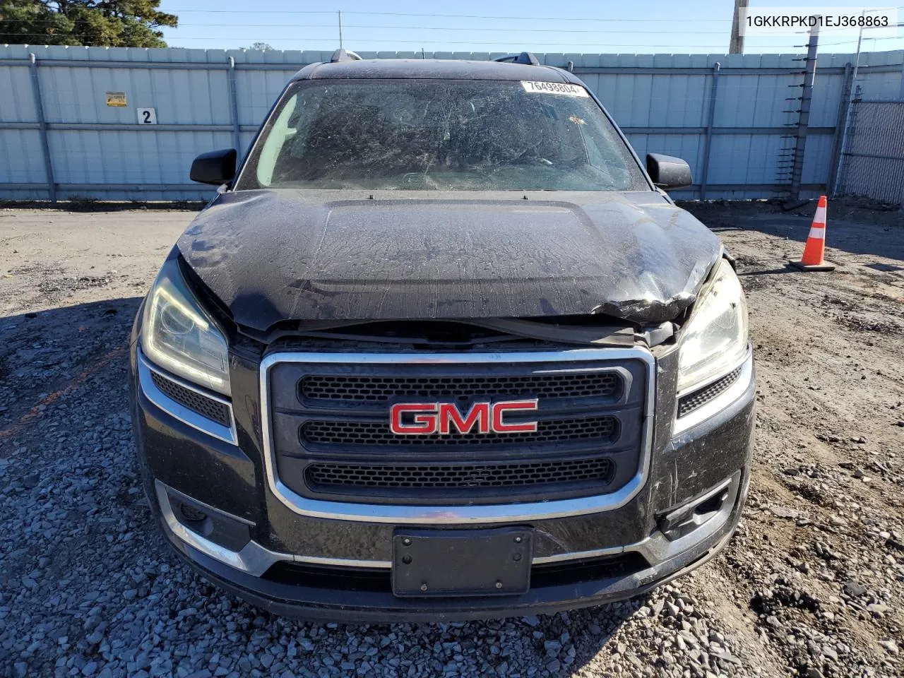 2014 GMC Acadia Sle VIN: 1GKKRPKD1EJ368863 Lot: 76498804