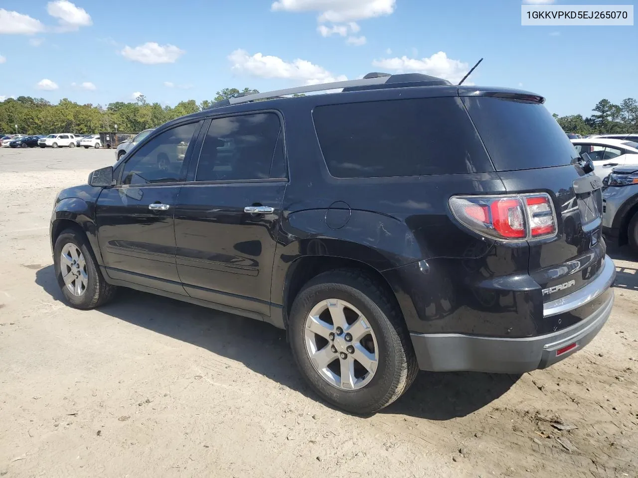 2014 GMC Acadia Sle VIN: 1GKKVPKD5EJ265070 Lot: 76605064