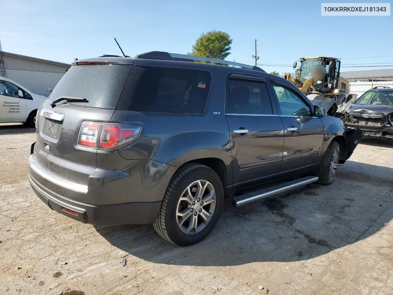 2014 GMC Acadia Slt-1 VIN: 1GKKRRKDXEJ181343 Lot: 76702674