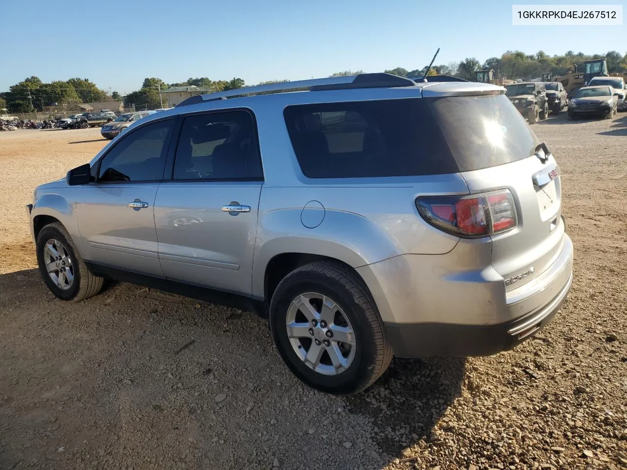 2014 GMC Acadia Sle VIN: 1GKKRPKD4EJ267512 Lot: 76910354