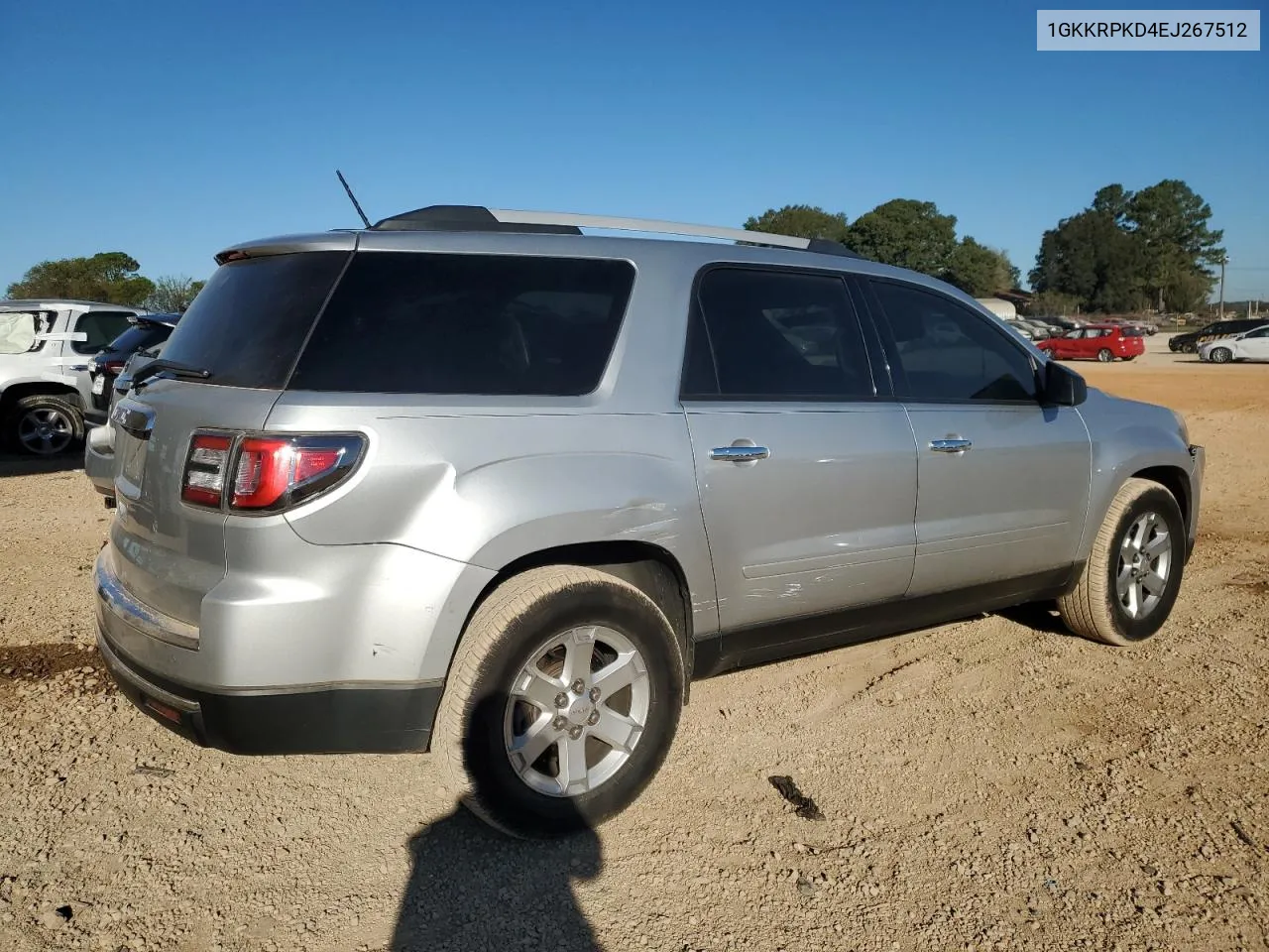 2014 GMC Acadia Sle VIN: 1GKKRPKD4EJ267512 Lot: 76910354