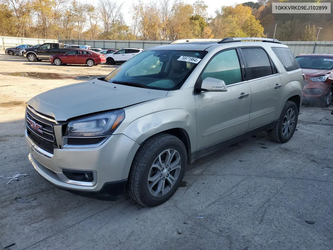 2014 GMC Acadia Slt-1 VIN: 1GKKVRKD9EJ102899 Lot: 76971964