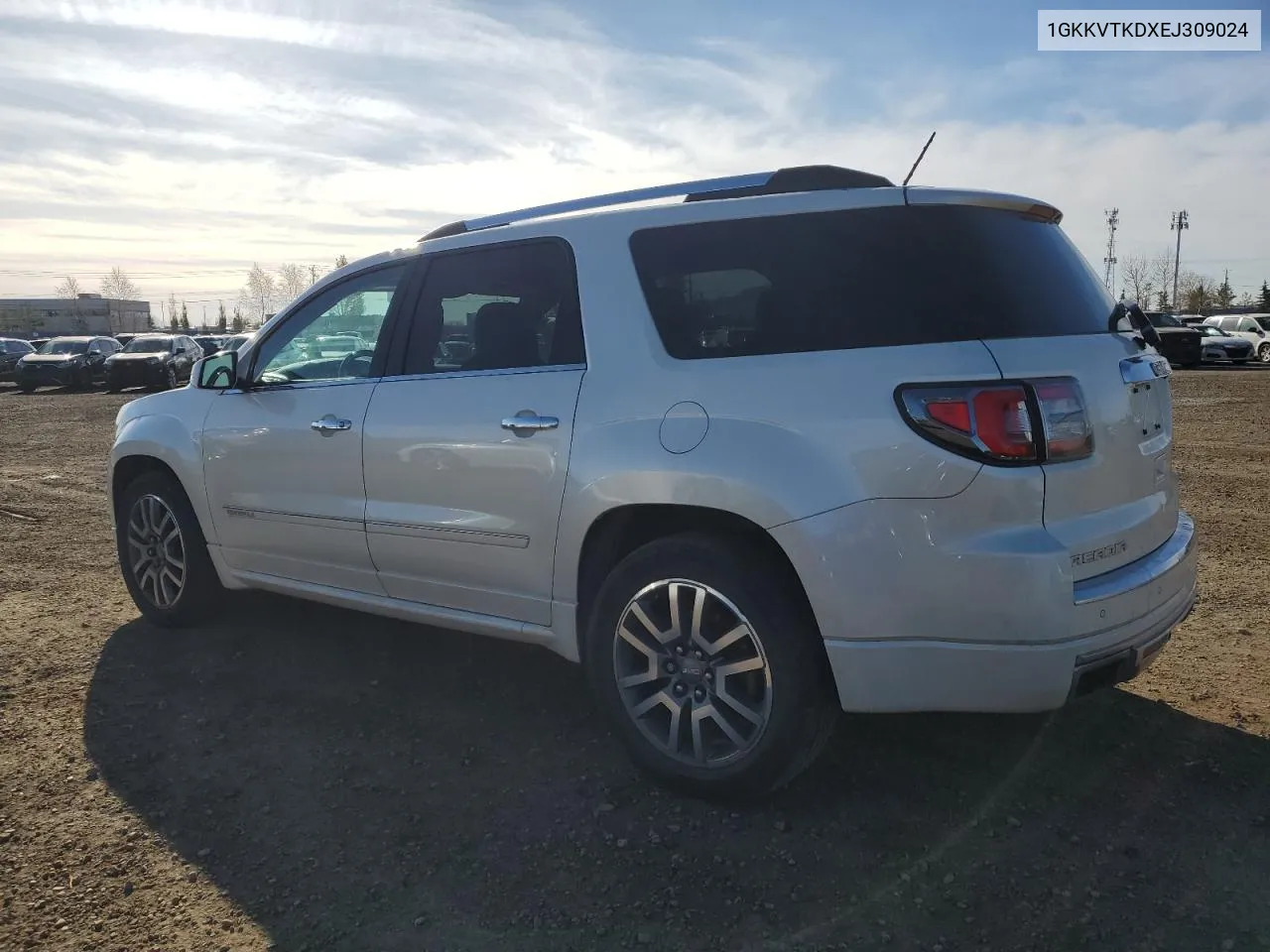 2014 GMC Acadia Denali VIN: 1GKKVTKDXEJ309024 Lot: 77385164