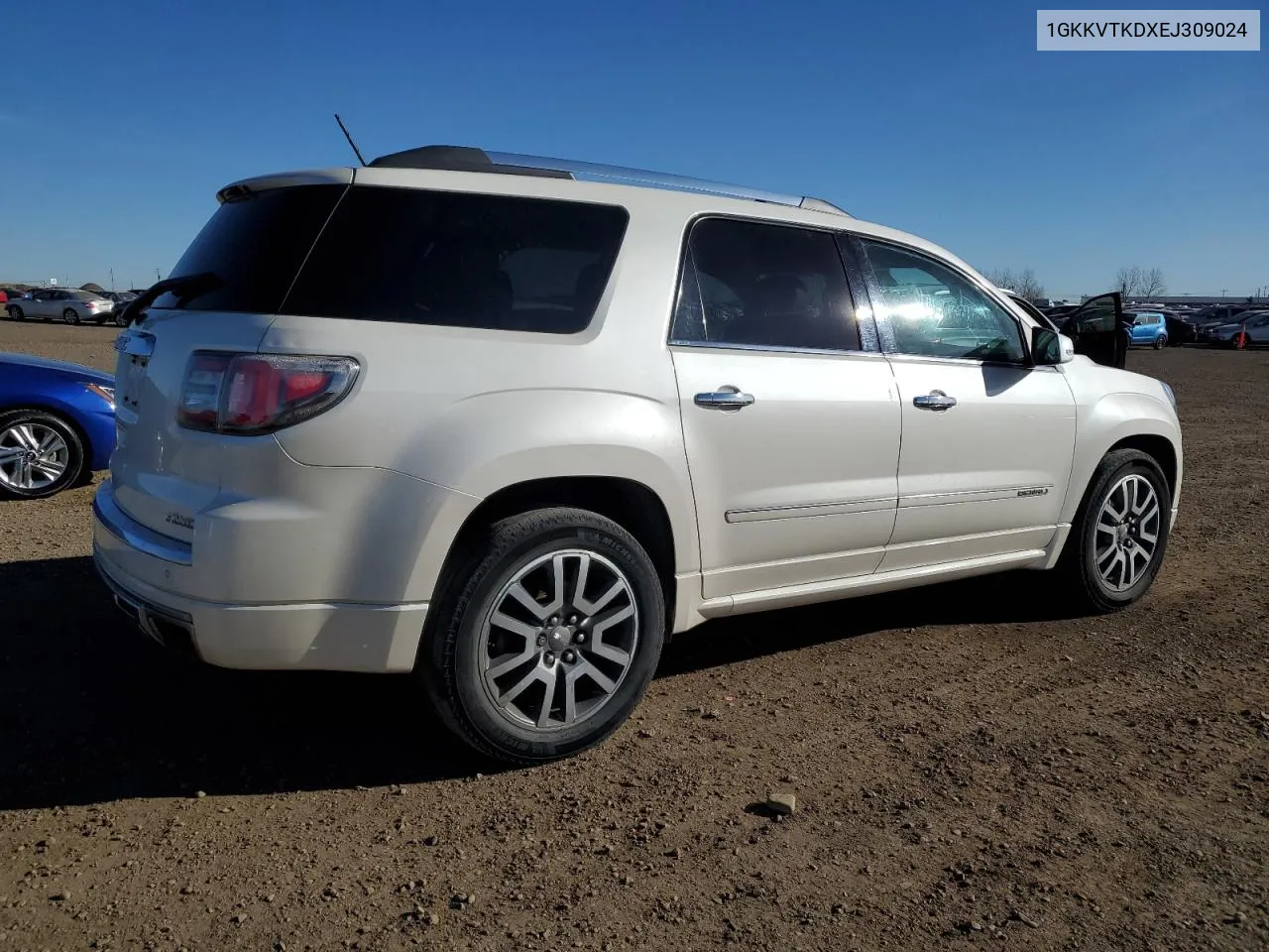 2014 GMC Acadia Denali VIN: 1GKKVTKDXEJ309024 Lot: 77385164