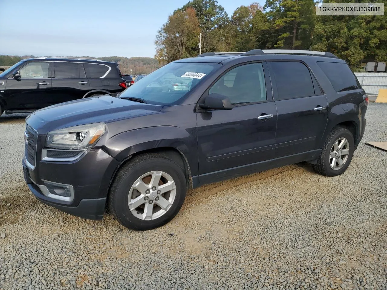 2014 GMC Acadia Sle VIN: 1GKKVPKDXEJ339888 Lot: 78090844