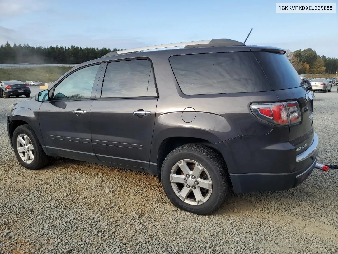 2014 GMC Acadia Sle VIN: 1GKKVPKDXEJ339888 Lot: 78090844