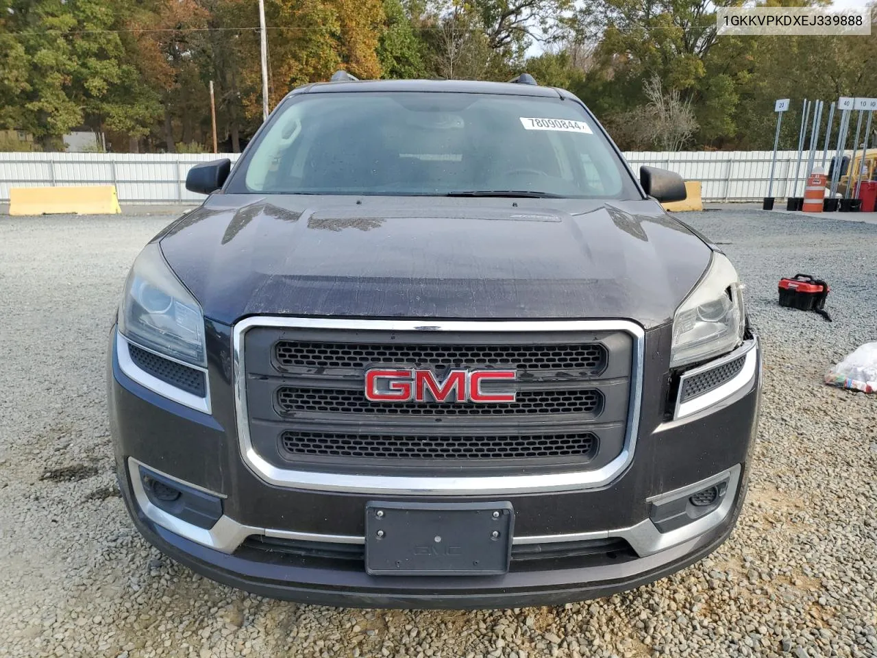 2014 GMC Acadia Sle VIN: 1GKKVPKDXEJ339888 Lot: 78090844