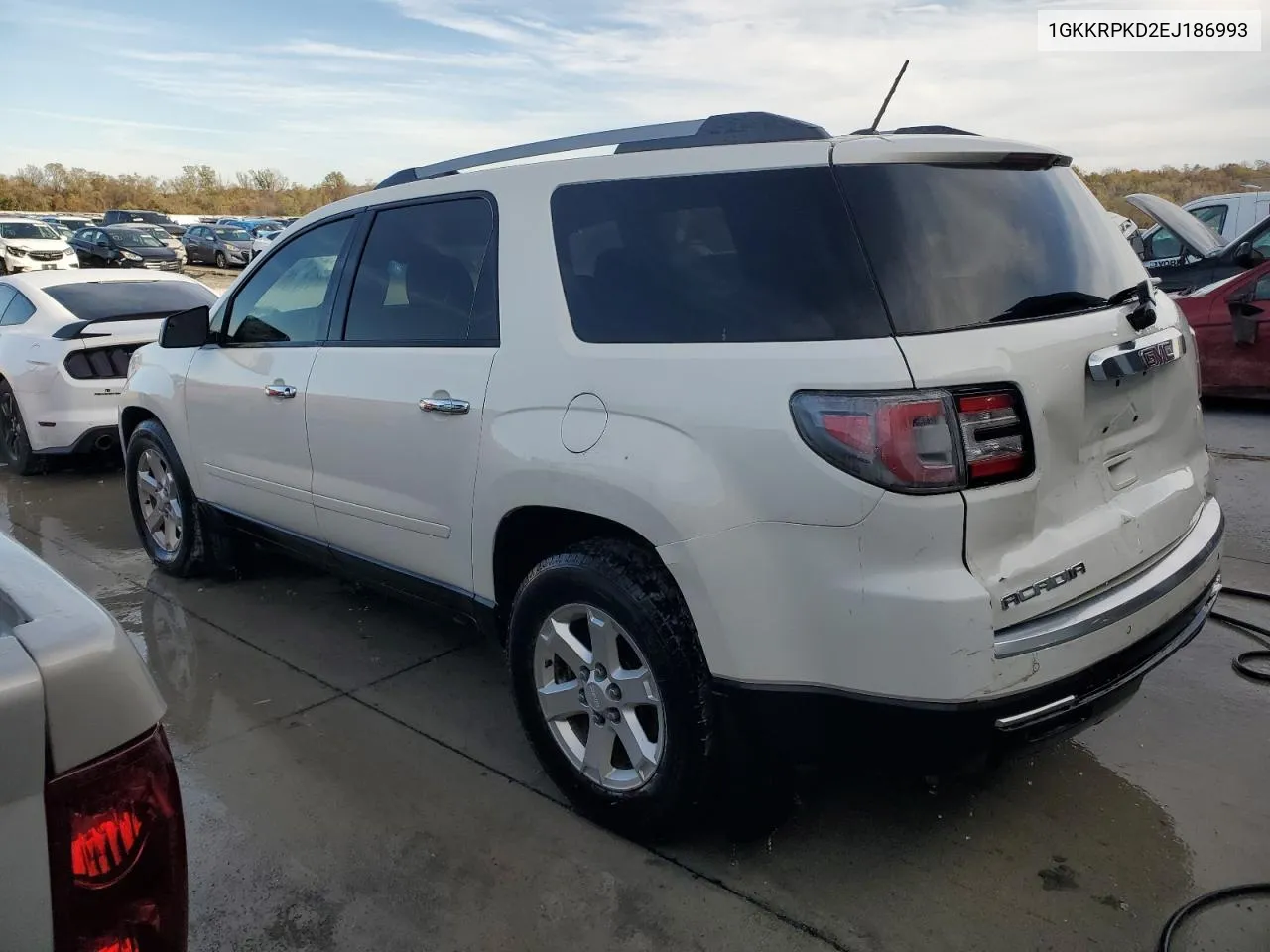 2014 GMC Acadia Sle VIN: 1GKKRPKD2EJ186993 Lot: 79331824