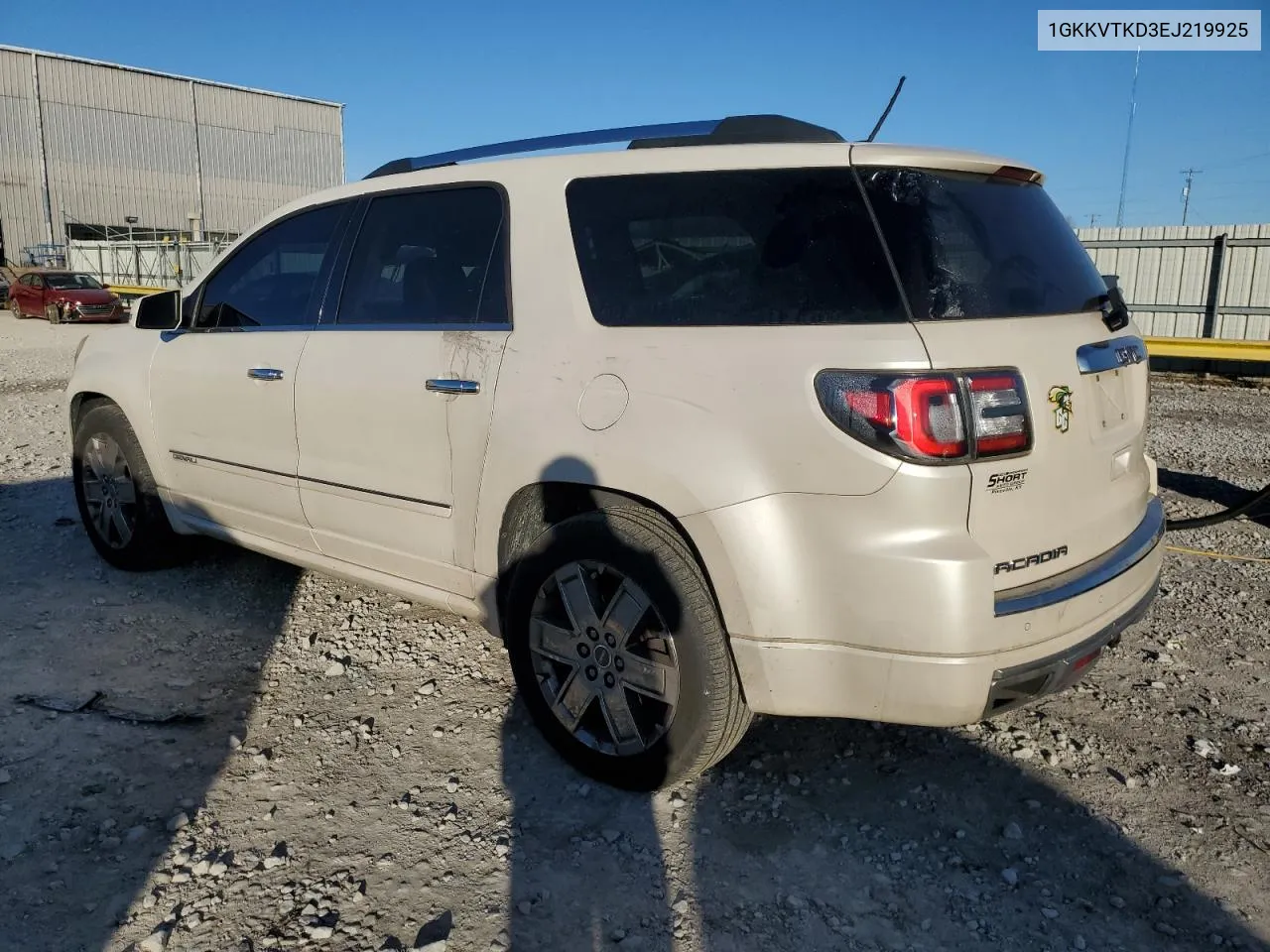 2014 GMC Acadia Denali VIN: 1GKKVTKD3EJ219925 Lot: 79777163