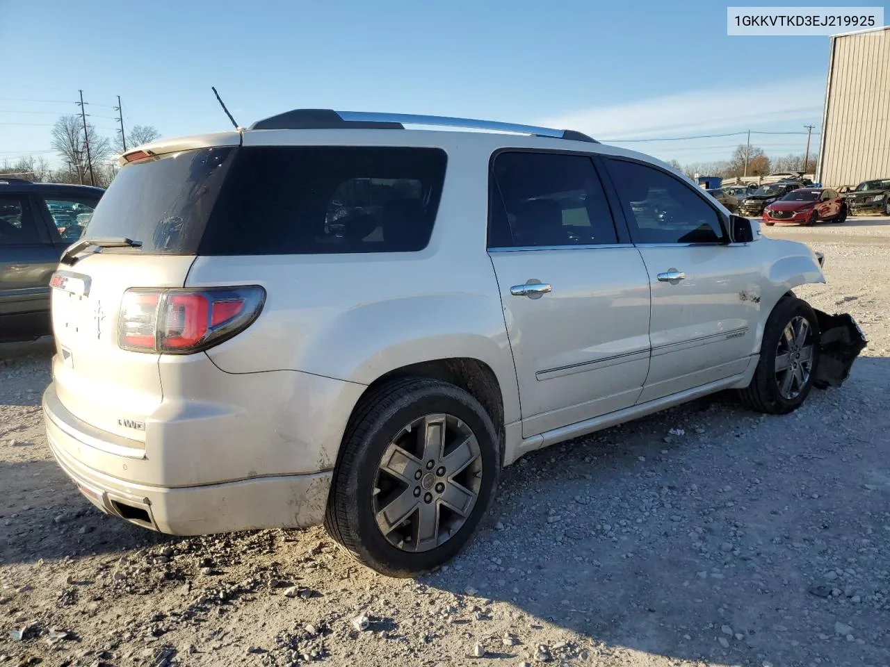 2014 GMC Acadia Denali VIN: 1GKKVTKD3EJ219925 Lot: 79777163