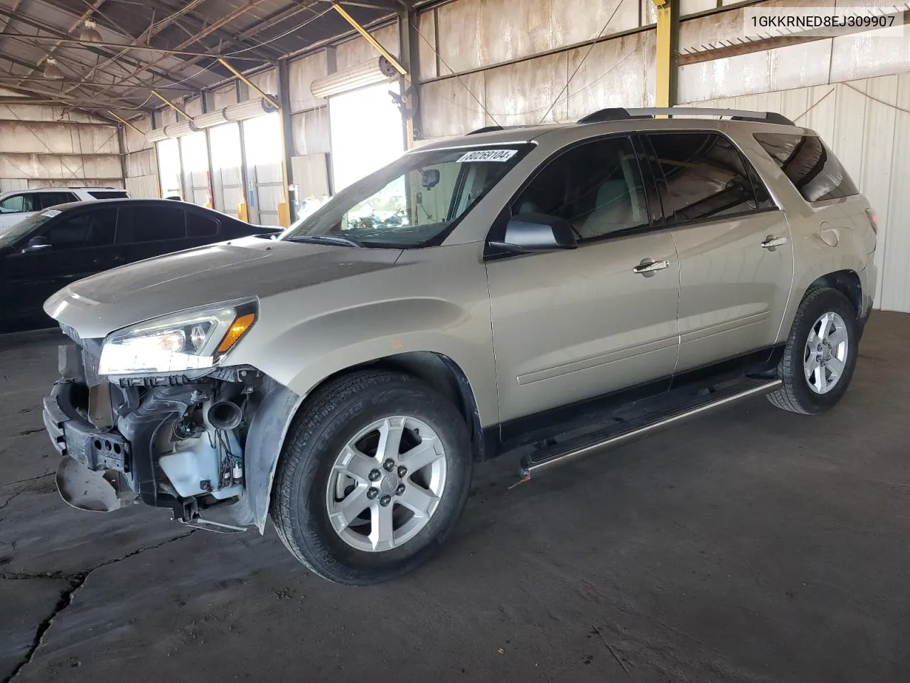 2014 GMC Acadia Sle VIN: 1GKKRNED8EJ309907 Lot: 80269104