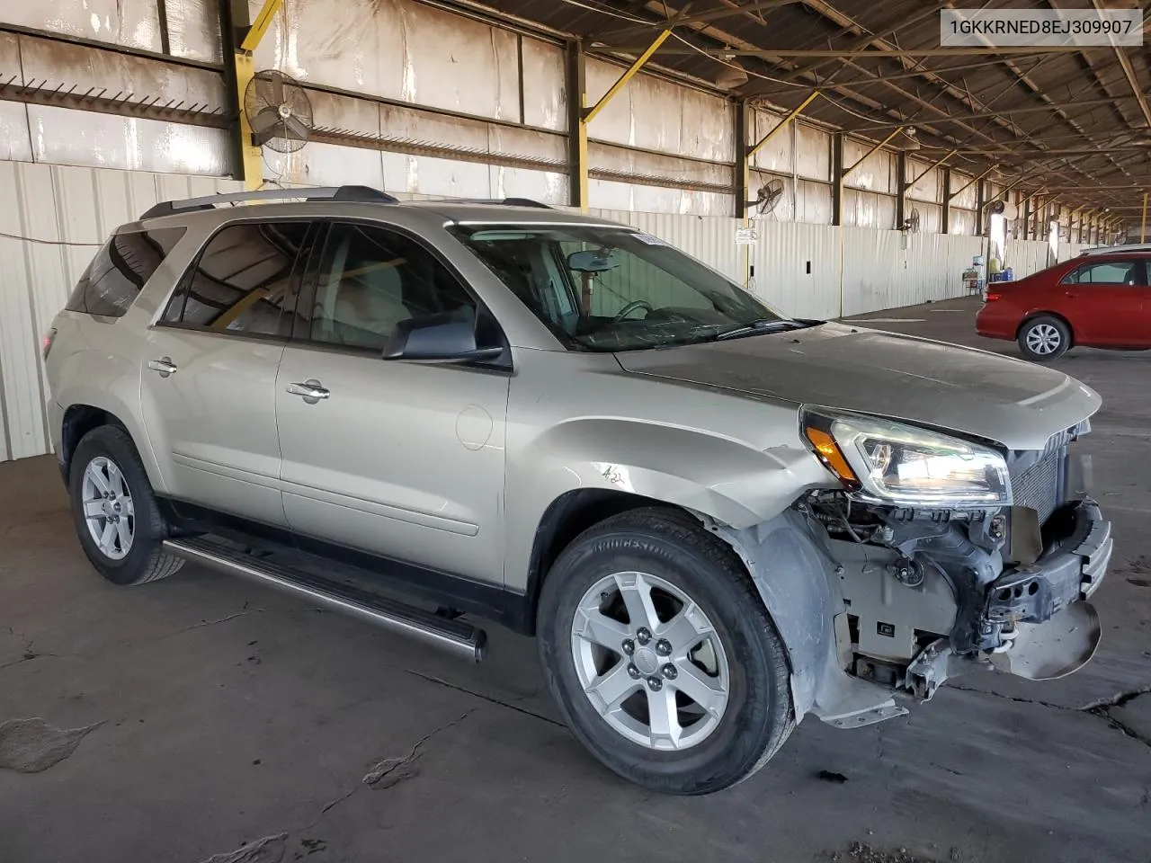 2014 GMC Acadia Sle VIN: 1GKKRNED8EJ309907 Lot: 80269104