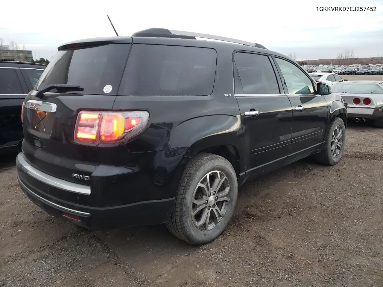 2014 GMC Acadia Slt-1 VIN: 1GKKVRKD7EJ257452 Lot: 81142584