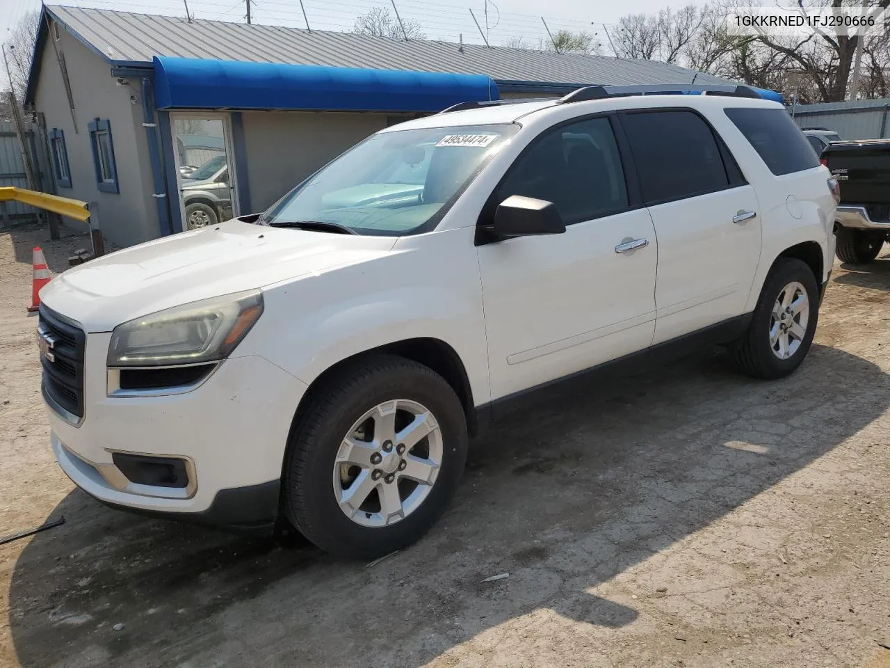 2015 GMC Acadia Sle VIN: 1GKKRNED1FJ290666 Lot: 49534474