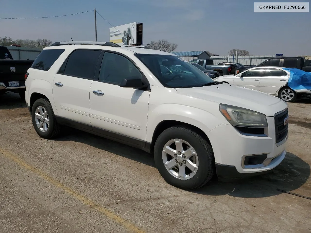 2015 GMC Acadia Sle VIN: 1GKKRNED1FJ290666 Lot: 49534474