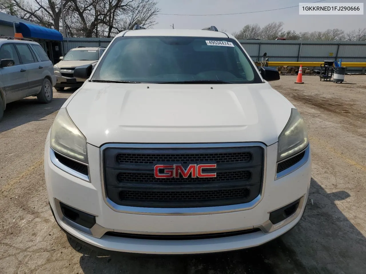 2015 GMC Acadia Sle VIN: 1GKKRNED1FJ290666 Lot: 49534474