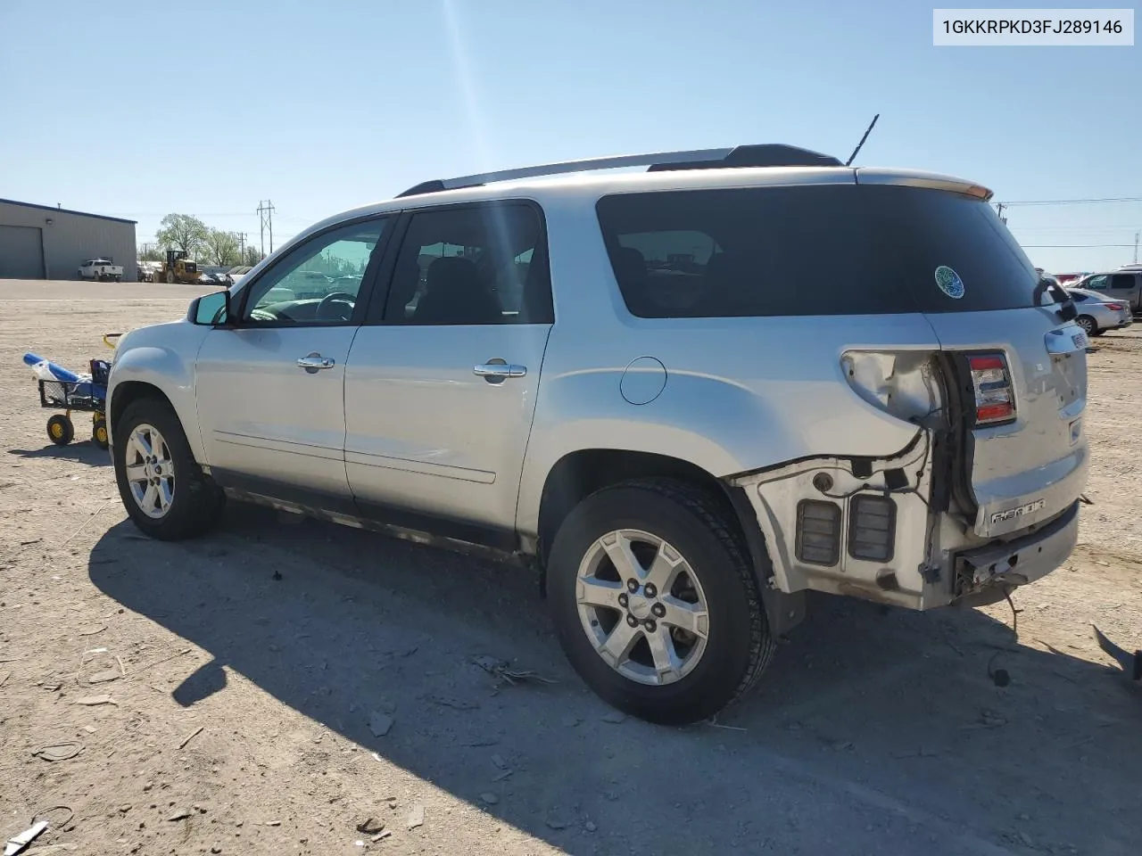 2015 GMC Acadia Sle VIN: 1GKKRPKD3FJ289146 Lot: 49566944