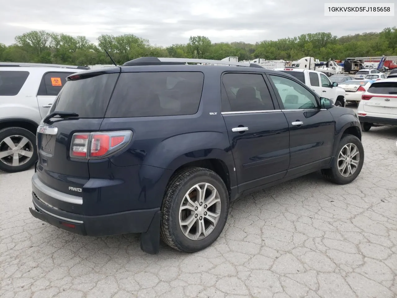 2015 GMC Acadia Slt-2 VIN: 1GKKVSKD5FJ185658 Lot: 51992494