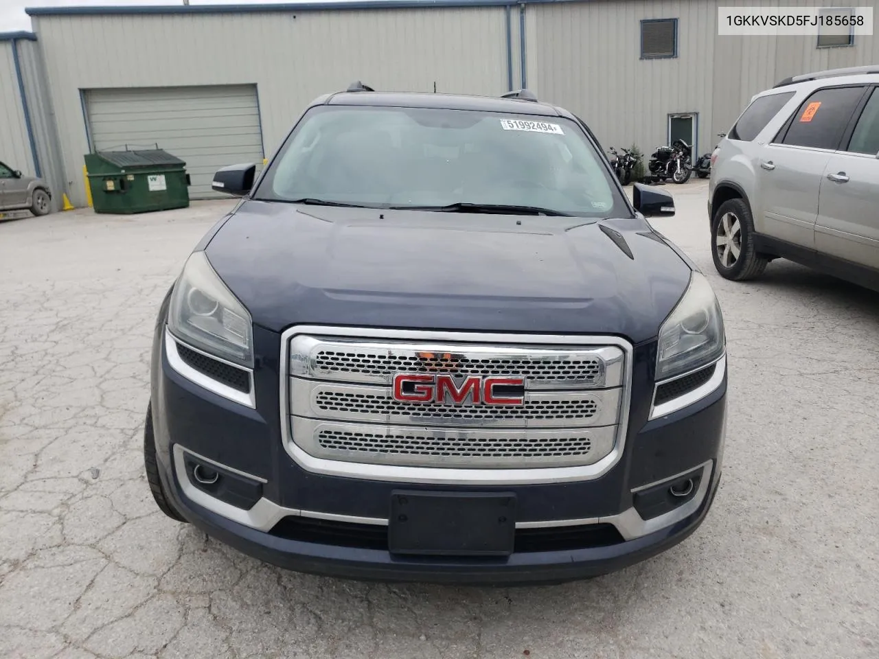 2015 GMC Acadia Slt-2 VIN: 1GKKVSKD5FJ185658 Lot: 51992494