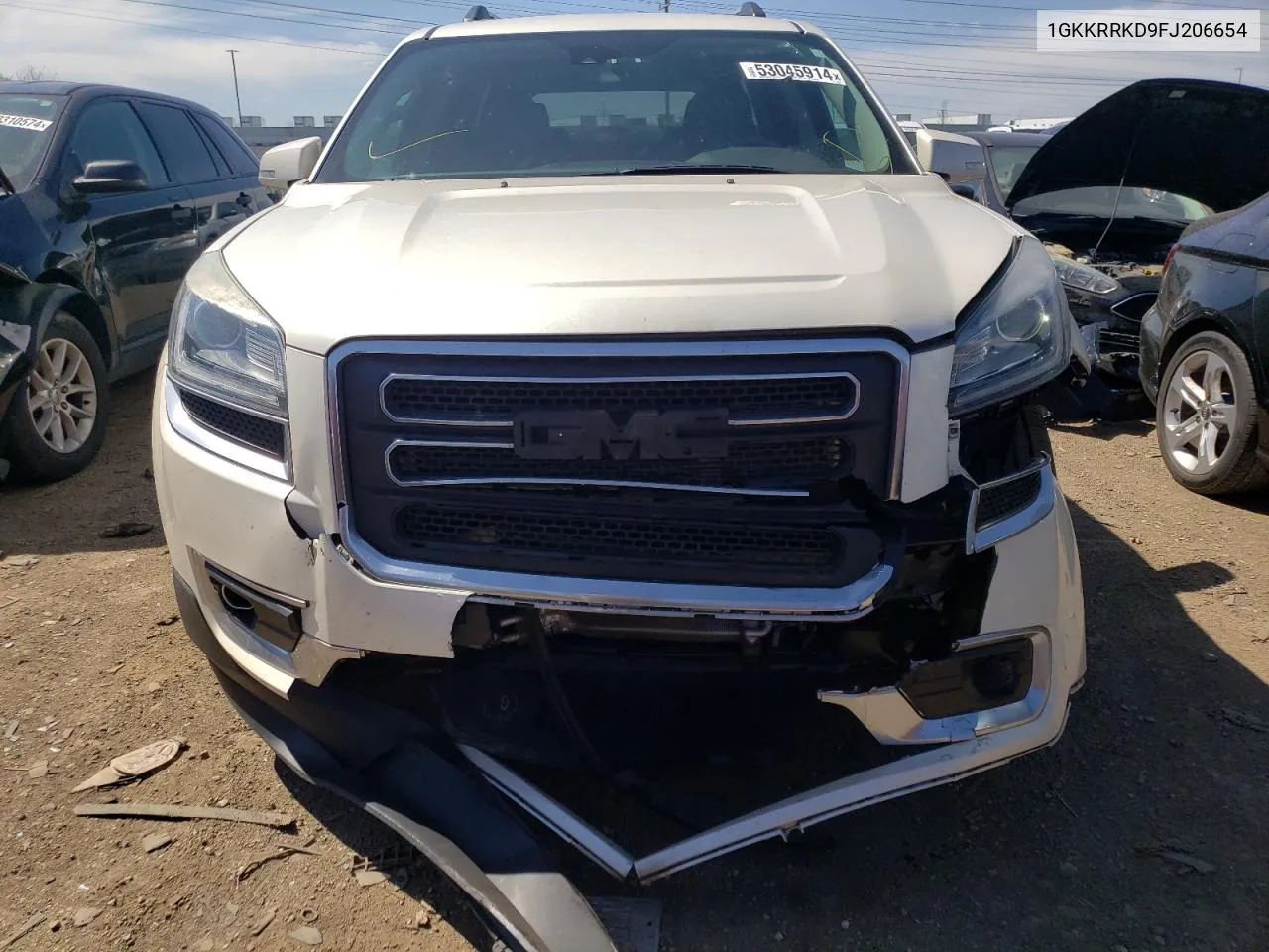 1GKKRRKD9FJ206654 2015 GMC Acadia Slt-1