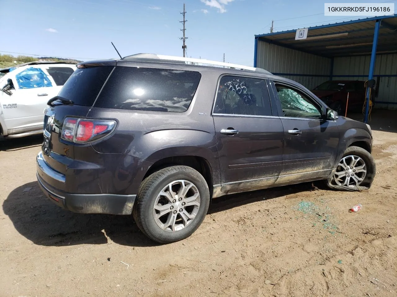 2015 GMC Acadia Slt-1 VIN: 1GKKRRKD5FJ196186 Lot: 53455354