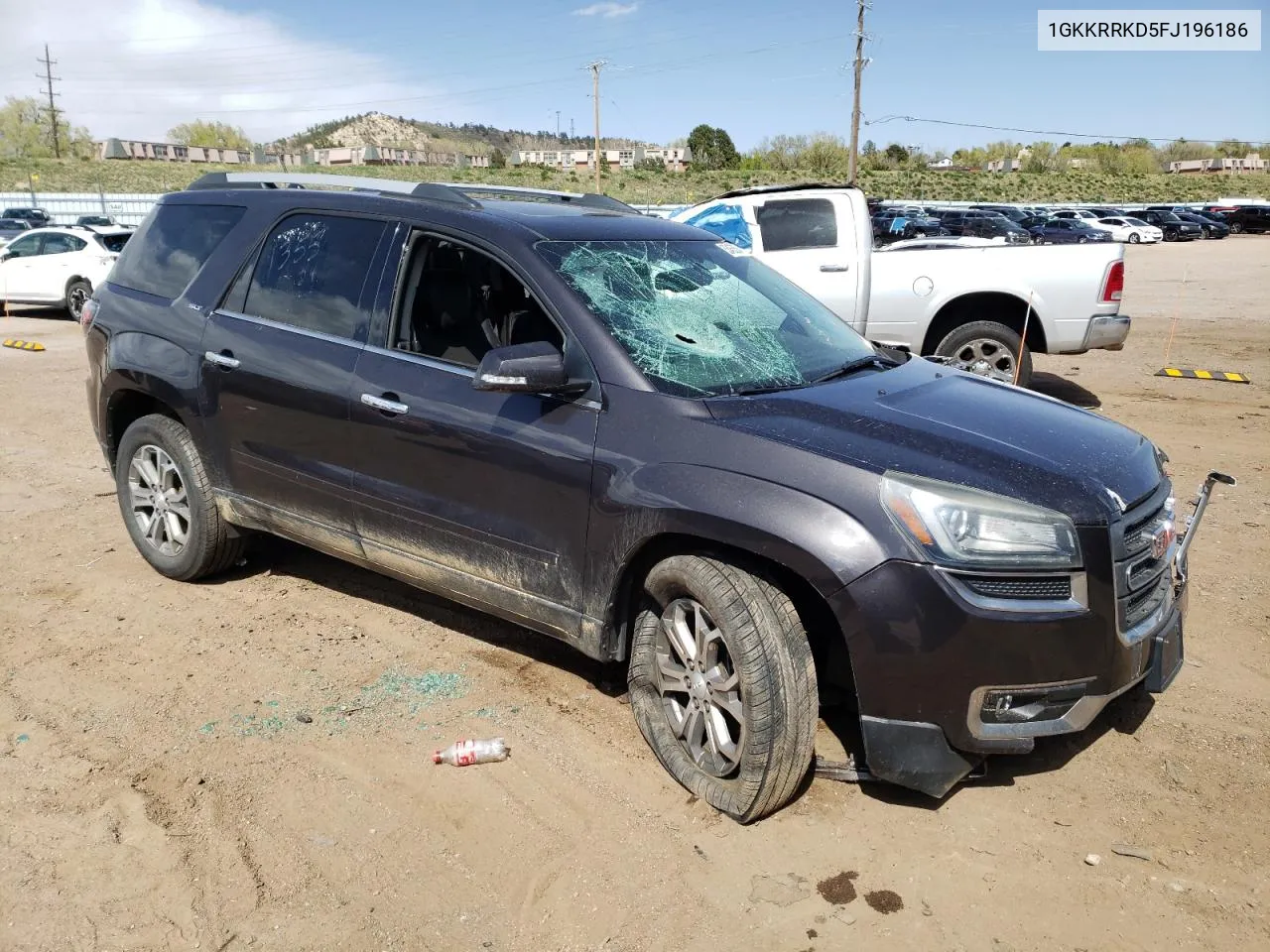 2015 GMC Acadia Slt-1 VIN: 1GKKRRKD5FJ196186 Lot: 53455354