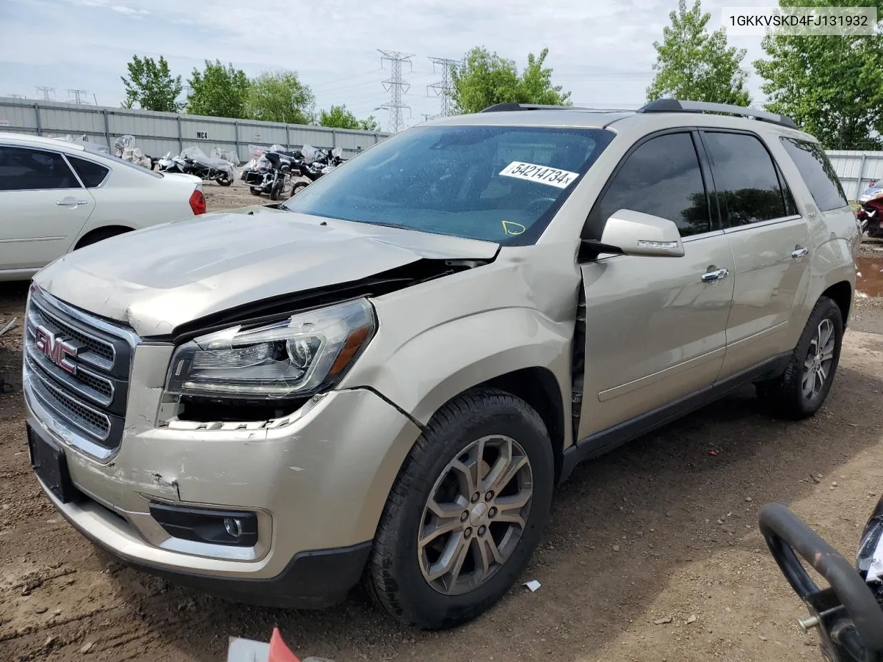 2015 GMC Acadia Slt-2 VIN: 1GKKVSKD4FJ131932 Lot: 54214734