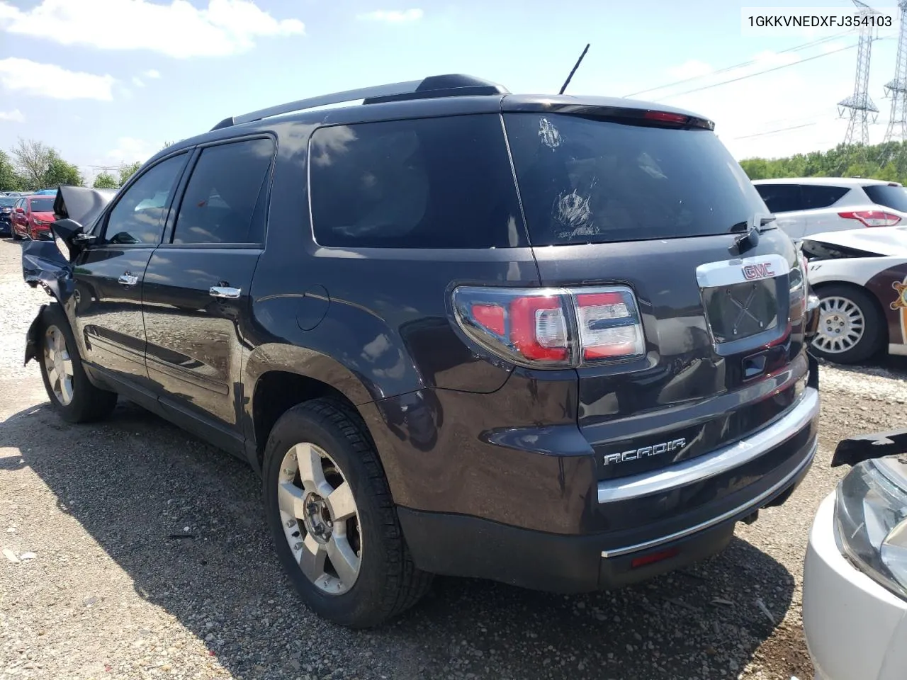 2015 GMC Acadia Sle VIN: 1GKKVNEDXFJ354103 Lot: 54613064