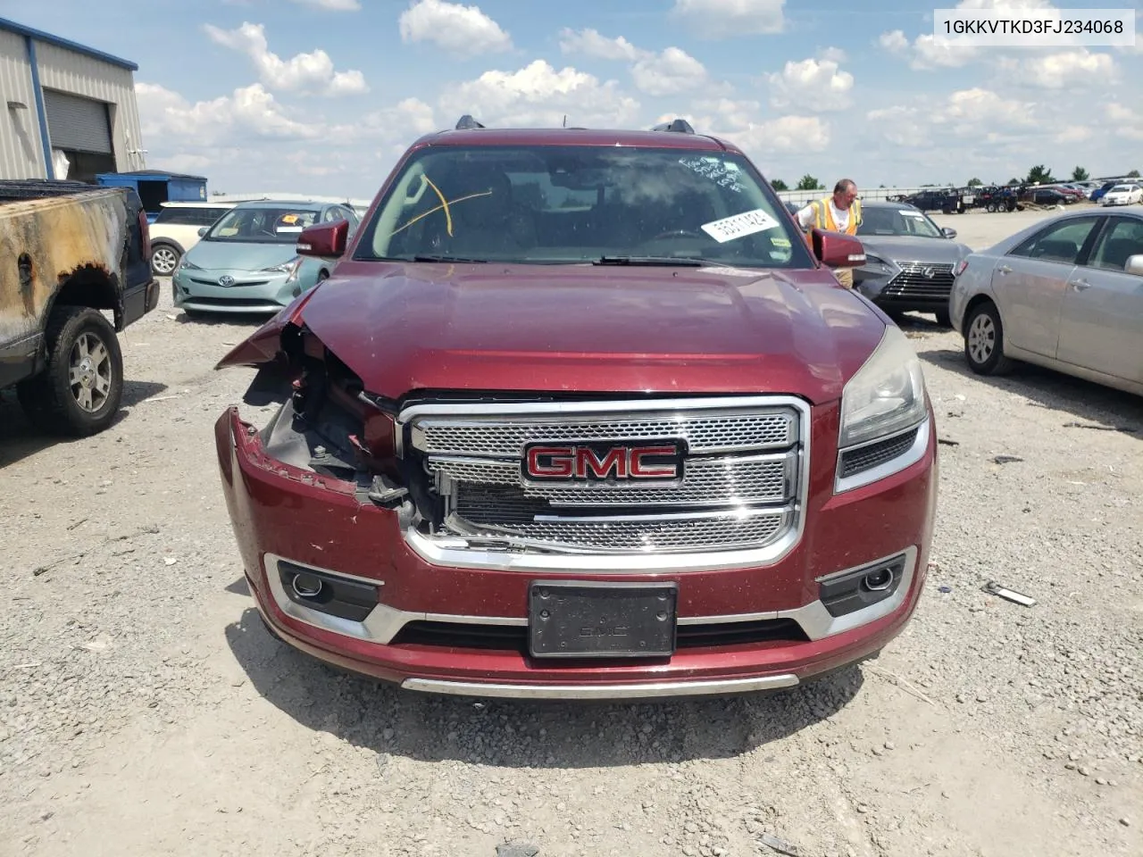 2015 GMC Acadia Denali VIN: 1GKKVTKD3FJ234068 Lot: 55311424