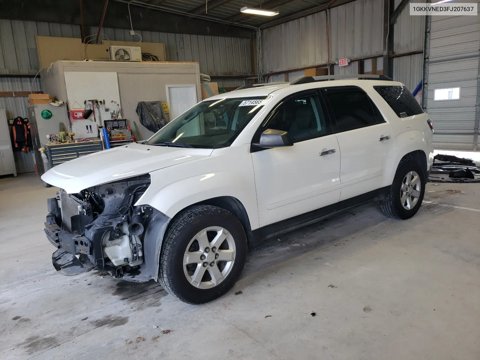 2015 GMC Acadia Sle VIN: 1GKKVNED3FJ207637 Lot: 57145654