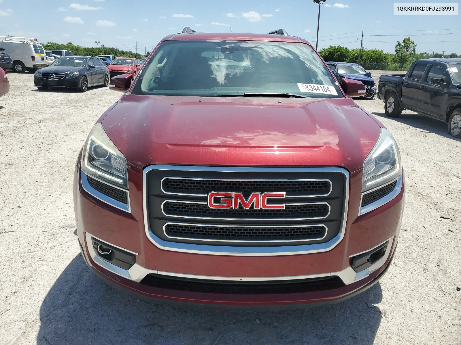 2015 GMC Acadia Slt-1 VIN: 1GKKRRKD0FJ293991 Lot: 58344104