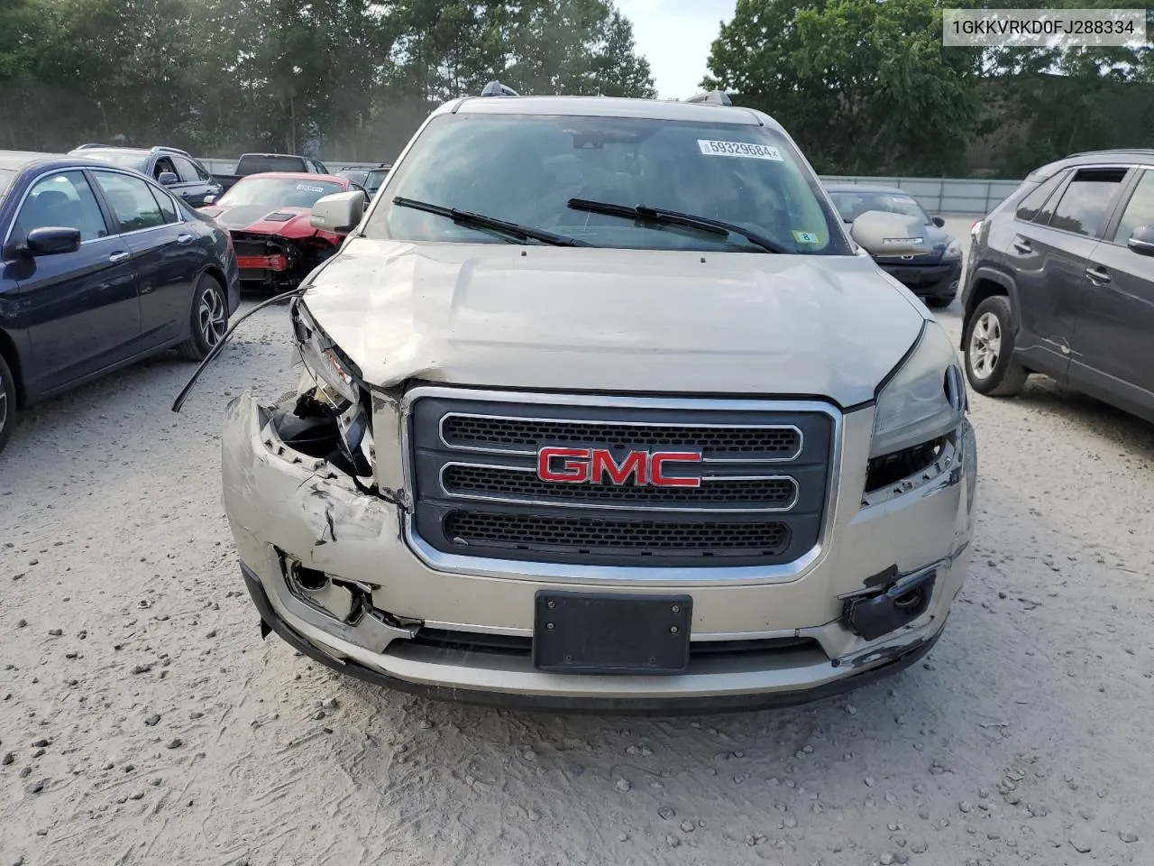 2015 GMC Acadia Slt-1 VIN: 1GKKVRKD0FJ288334 Lot: 59329684