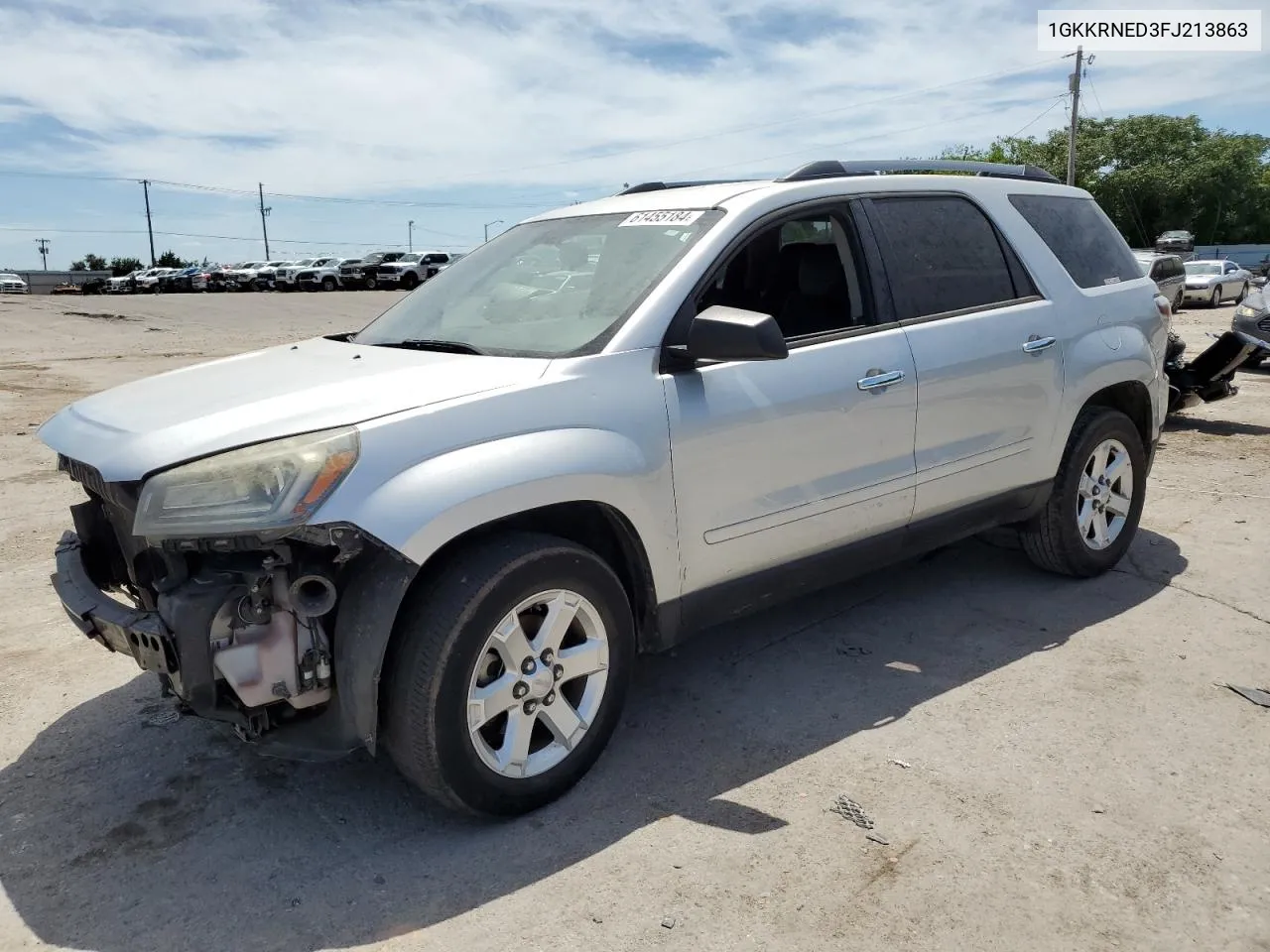 2015 GMC Acadia Sle VIN: 1GKKRNED3FJ213863 Lot: 61455184