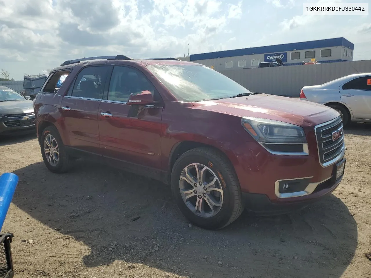 1GKKRRKD0FJ330442 2015 GMC Acadia Slt-1