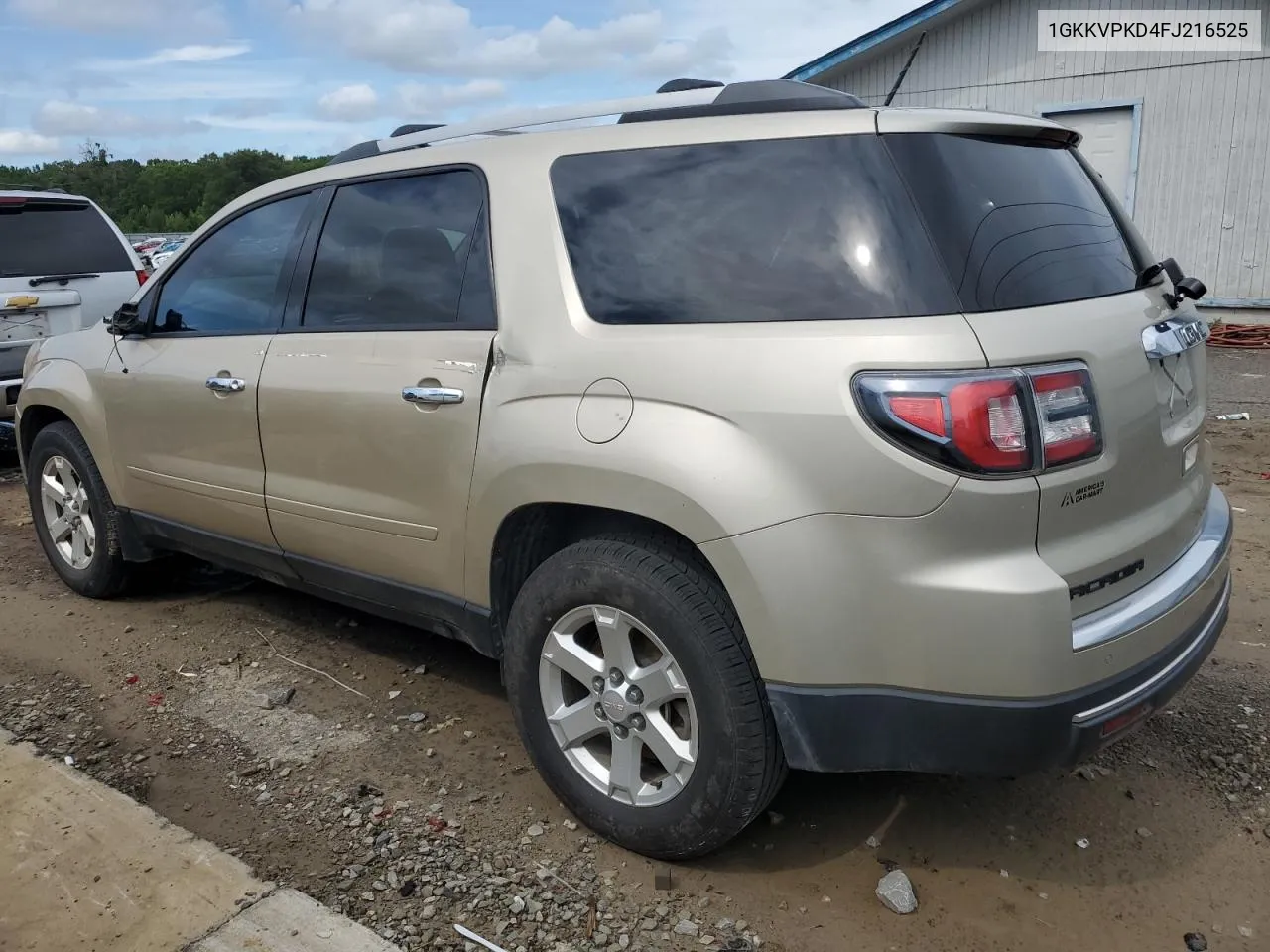 2015 GMC Acadia Sle VIN: 1GKKVPKD4FJ216525 Lot: 63549874