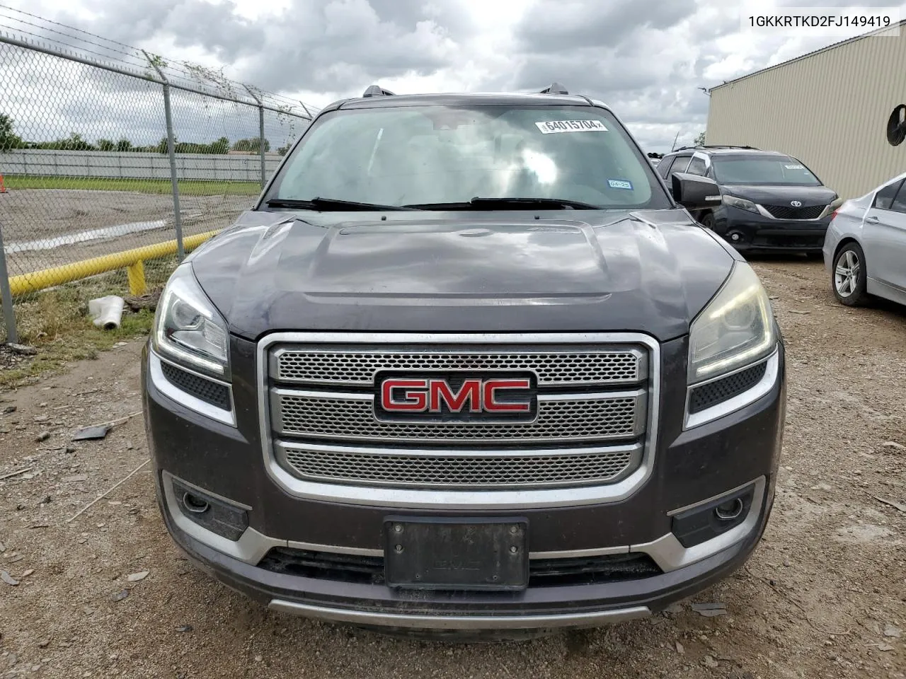 2015 GMC Acadia Denali VIN: 1GKKRTKD2FJ149419 Lot: 64015704