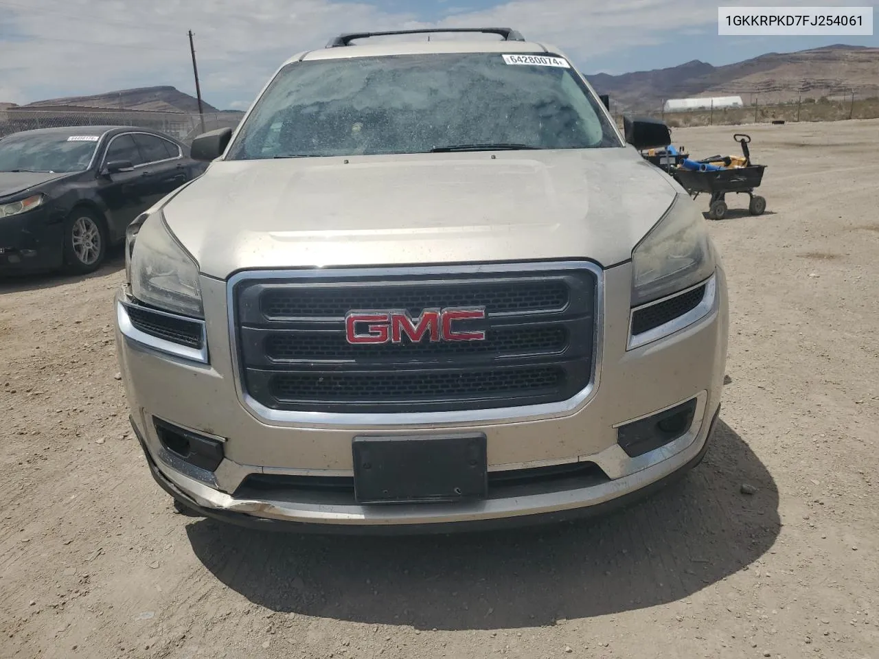 2015 GMC Acadia Sle VIN: 1GKKRPKD7FJ254061 Lot: 64280074