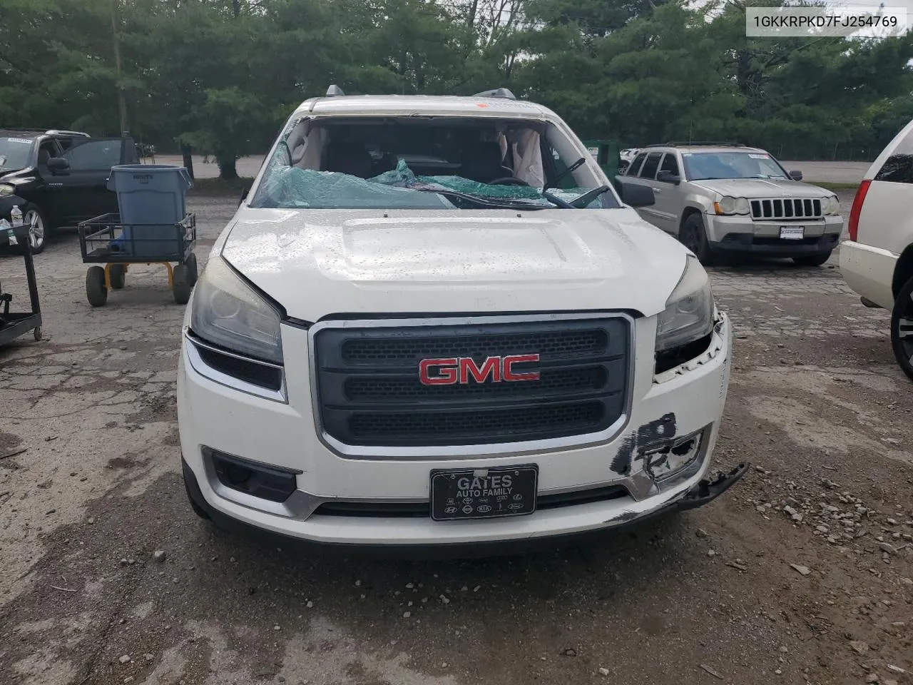 2015 GMC Acadia Sle VIN: 1GKKRPKD7FJ254769 Lot: 64595034