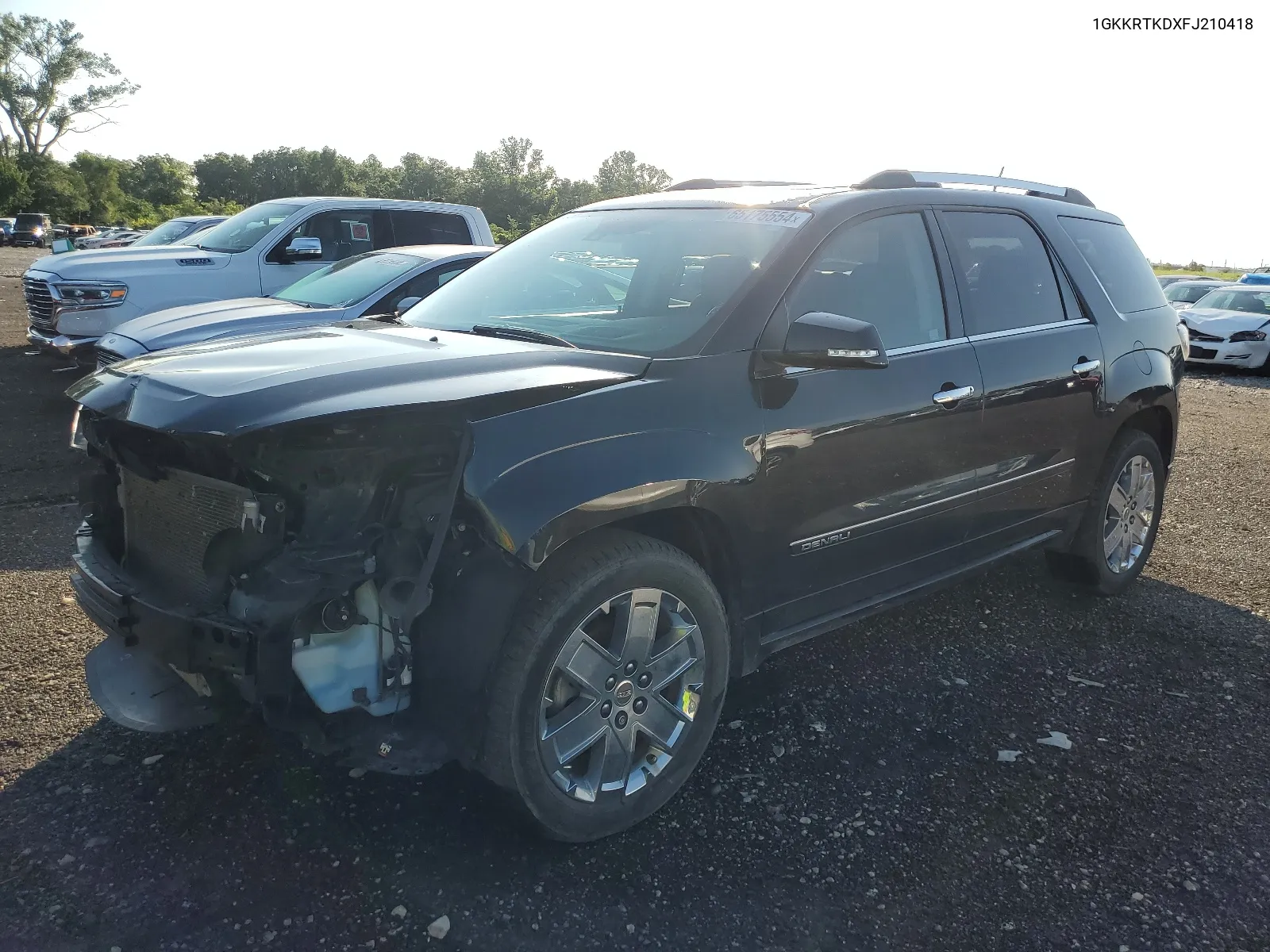 1GKKRTKDXFJ210418 2015 GMC Acadia Denali